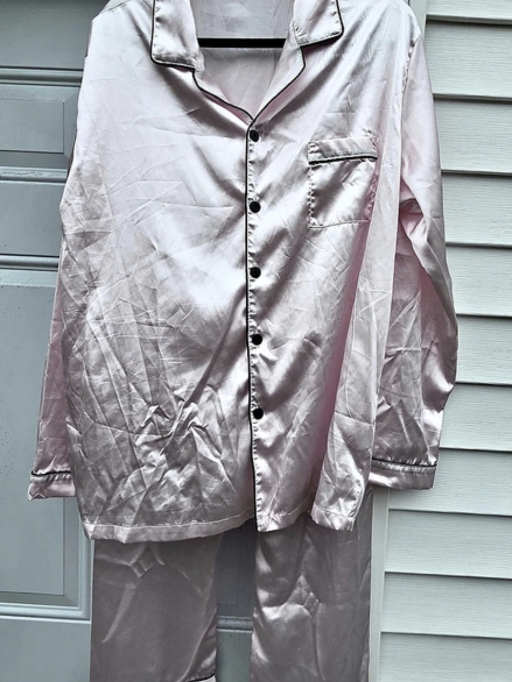 Pink Pajama Set, Large - Picture 4 of 4